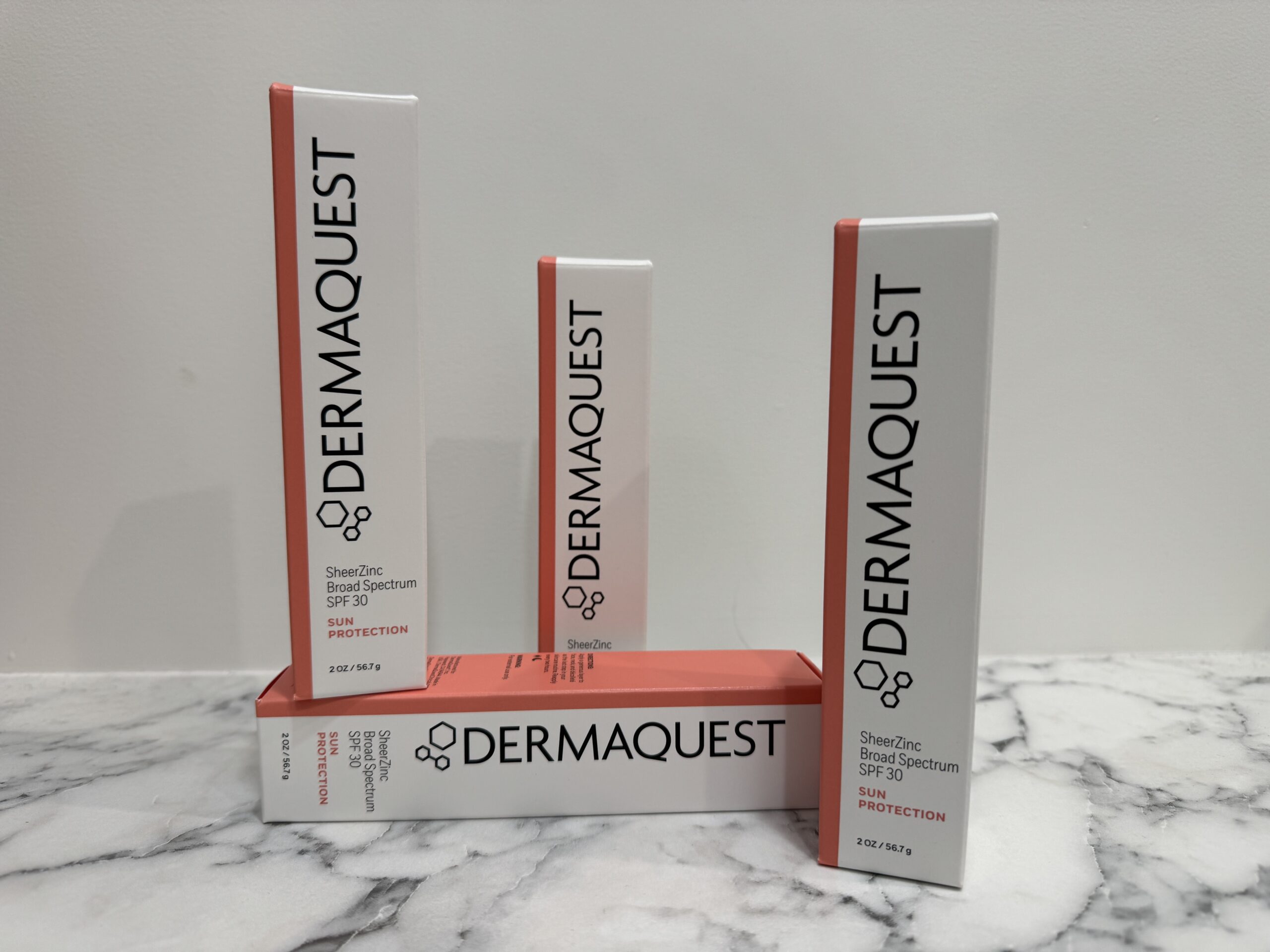 DermaQuest High-Performance Mineral SPF 30 sunscreen tube for broad-spectrum skin protection
