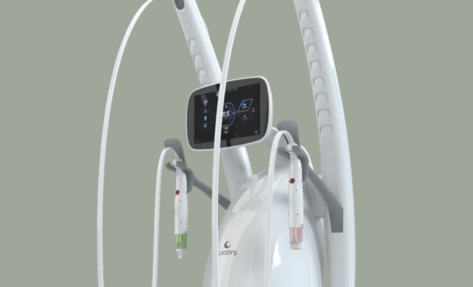 Everesse RF skin tightening device for non-invasive facial lifting and collagen boosting